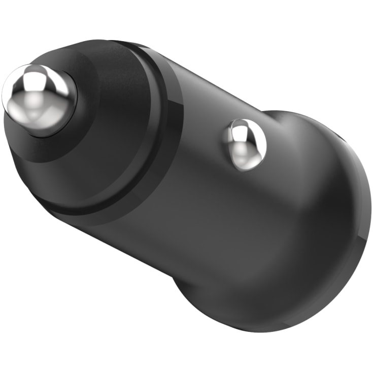 Fixed universal billader, USB-C PD/USB-A, svart