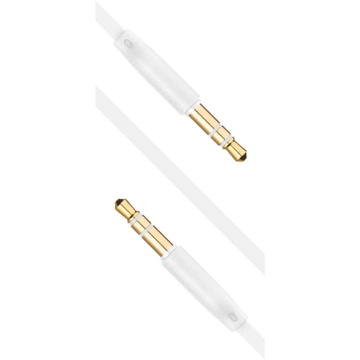 Fixed Audio AUX laddningskabel, 2x3,5mm jackstik, 1 meter