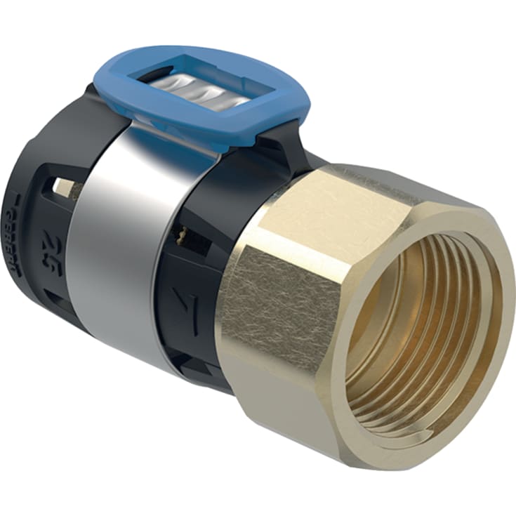 Geberit FlowFit overgang 40mmx1 1/4 mf blyfri siliciumbronze