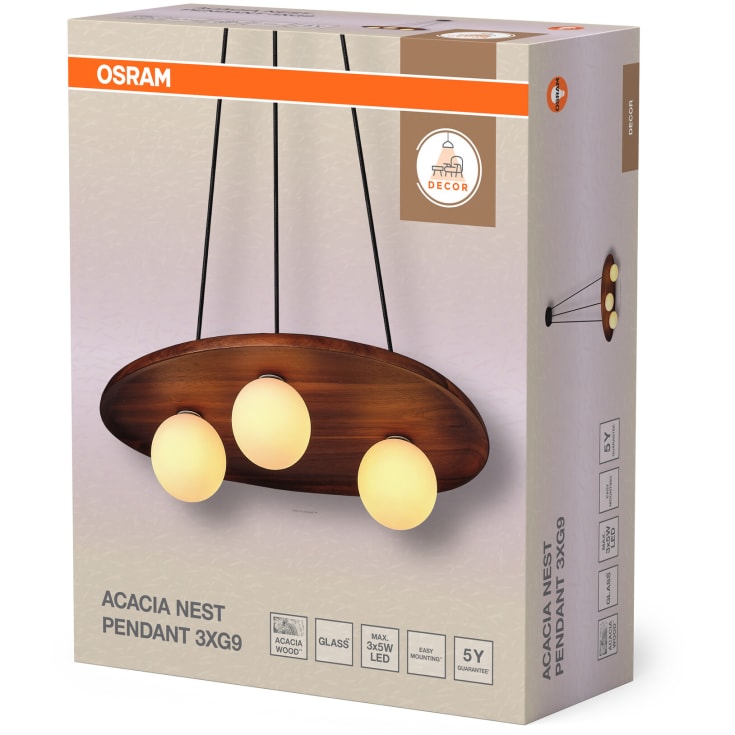OSRAM DECOR Acacia Nest Pendant 3XG9