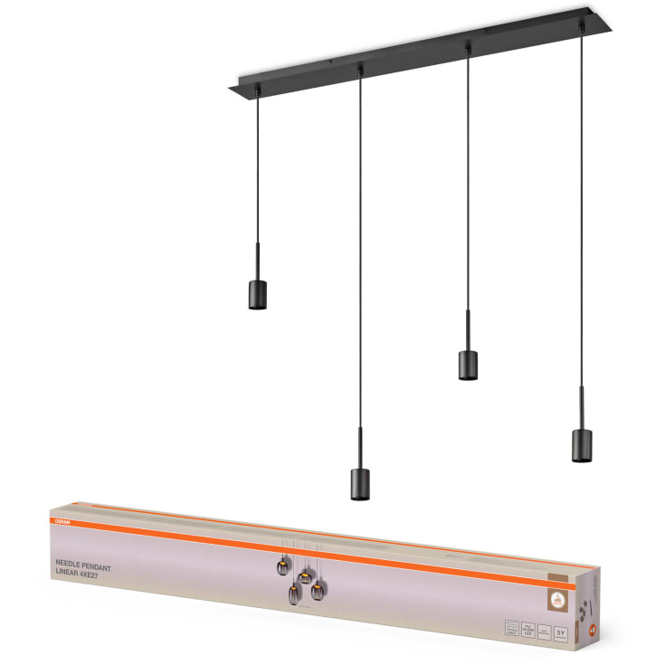 Osram Decor Needle pendellampa, grå