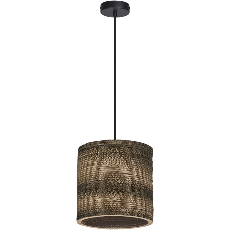 OSRAM DECOR Cardboard Cylinder Pendant 1XE27 brun