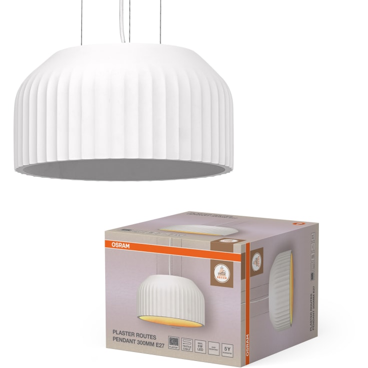 Osram Decor Plaster Routes pendel, 30 cm