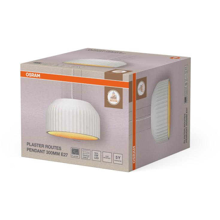 Osram Decor Plaster Routes pendel, 30 cm