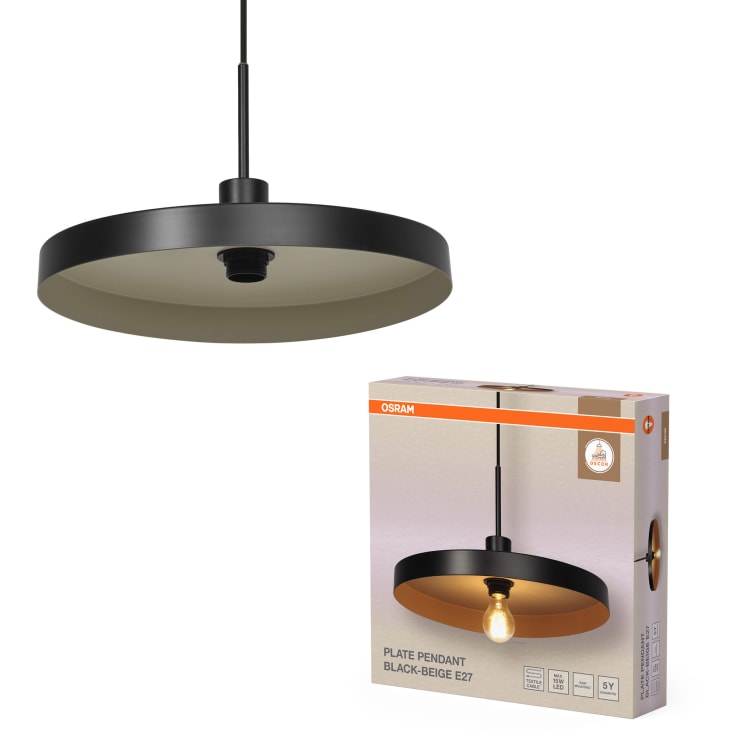 Osram Decor Plate pendel, gull