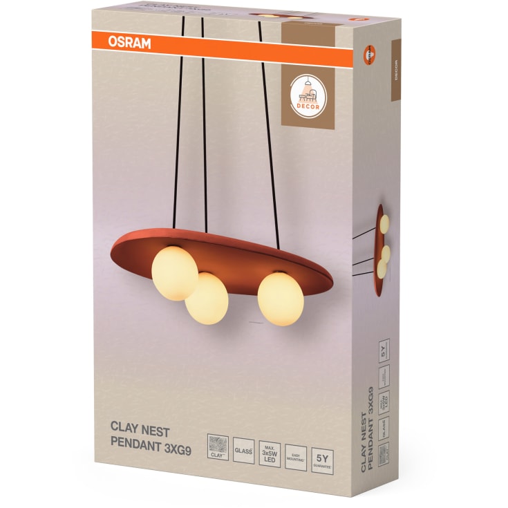 Osram Decor Clay Nest pendellampa
