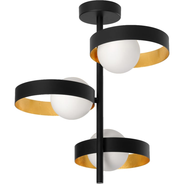 OSRAM DECOR Memphis Ceiling E27 440mm guld/sort