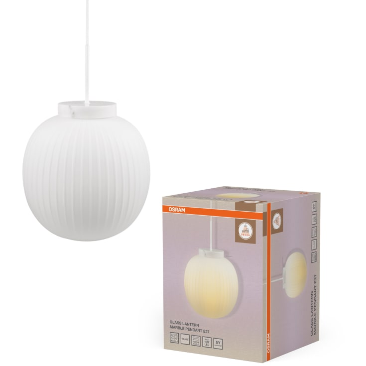 Osram Decor Lantern pendellampe, marmor