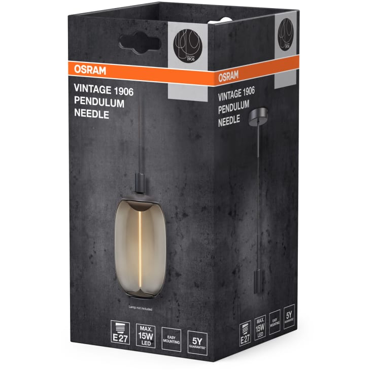 Osram Vintage 1906 Needle fatningssæt, grå