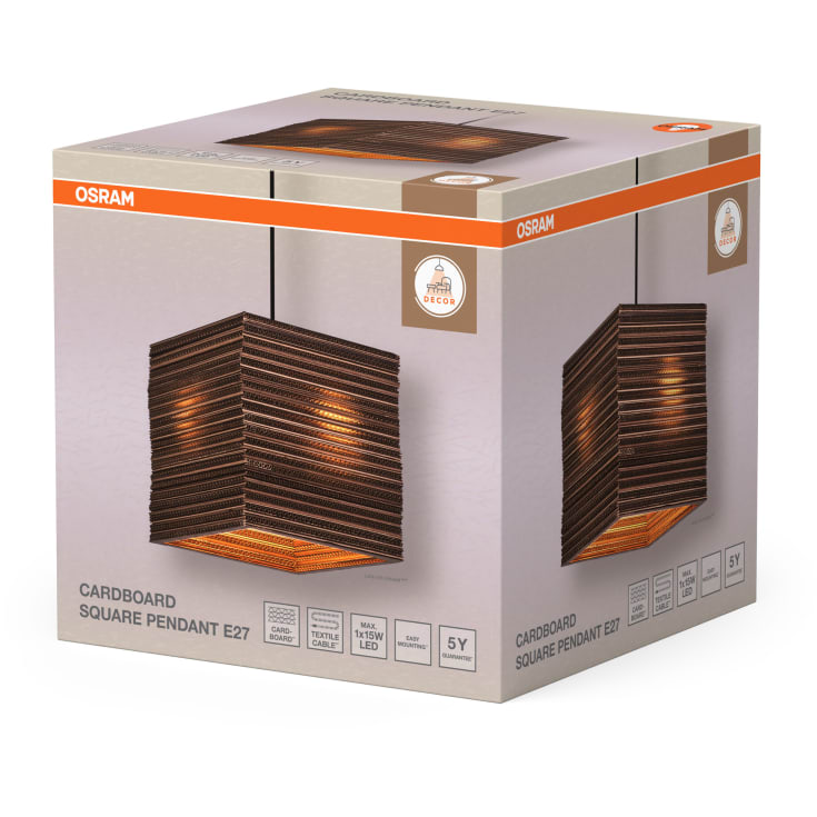 Osram Decor Cardboard Square pendel