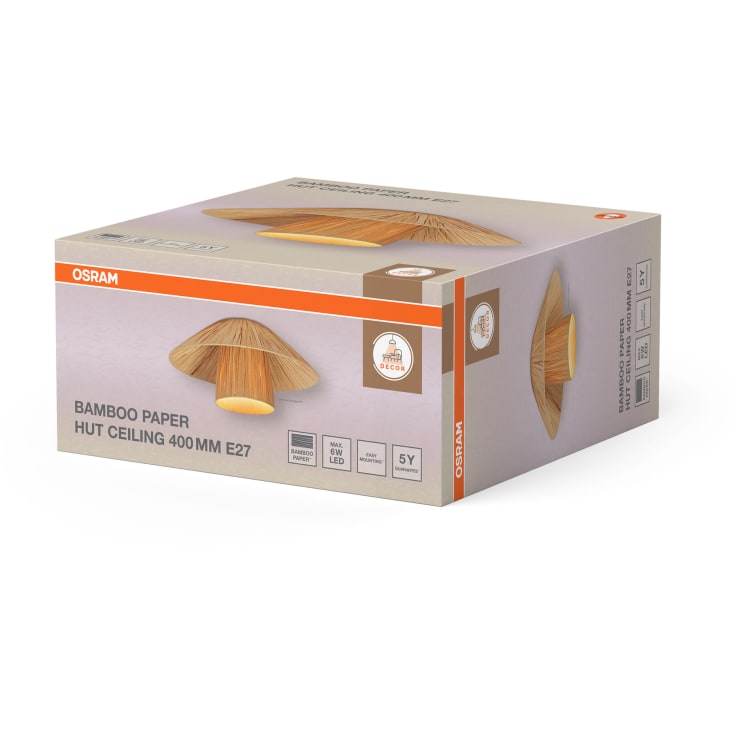 Osram Decor Bamboo Paper taklampe