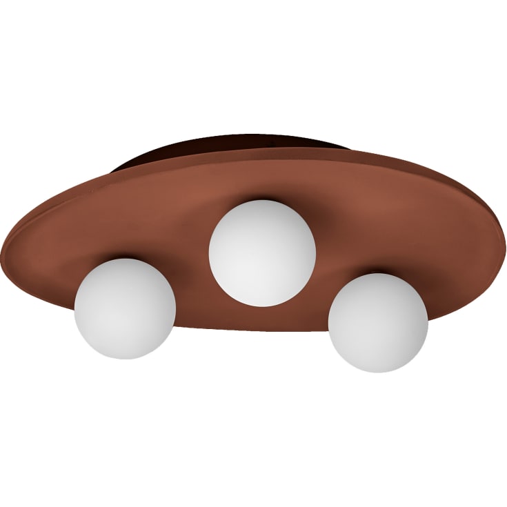 OSRAM DECOR Clay Nest Ceiling 3XG9 brun