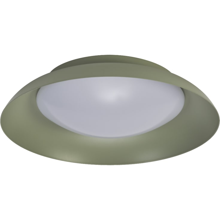 Osram Orbis Plate taklampa, Ø31 cm, grön