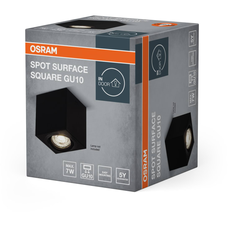 Osram Spot Surface påbyggspot, sort