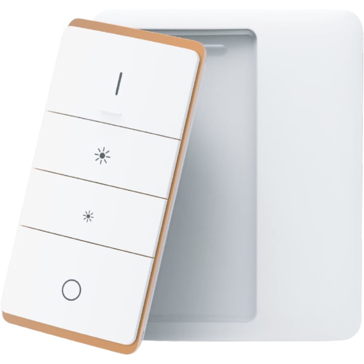 Loevschall Cue fjernbetjening, SingleWhite, hvid