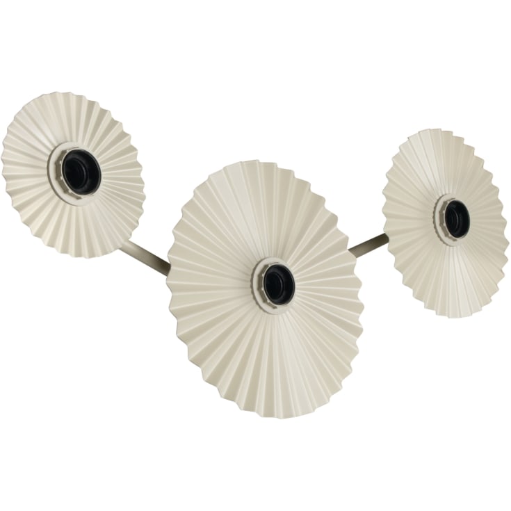 Osram Decor Plissee vägglampa, beige