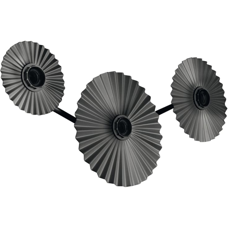 Osram Decor Plissee væglampe, grå