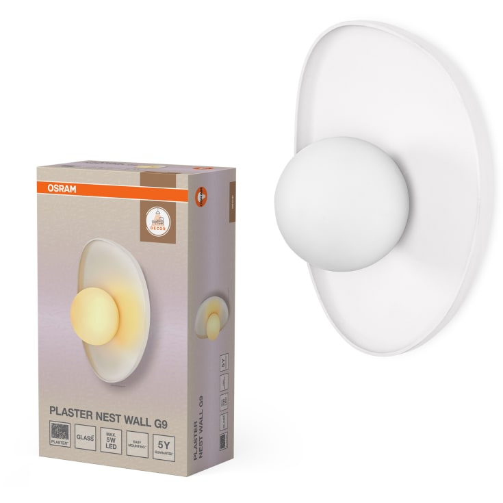 Osram Decor Nest vägglampa, vit