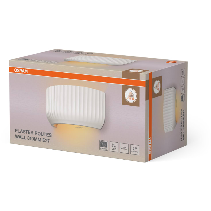 Osram Decor Plaster Routes vägglampa, 31 cm
