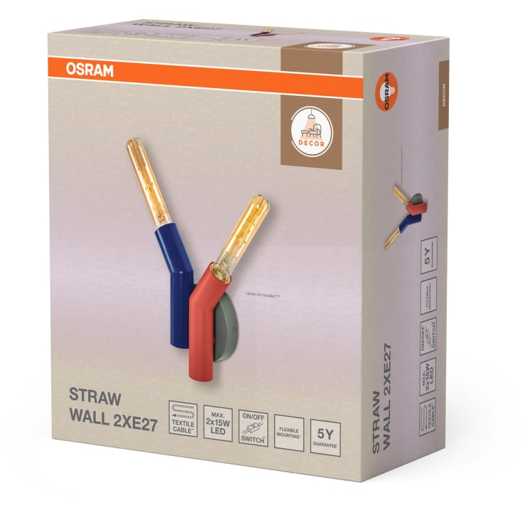 Osram Decor Straw vegglampe