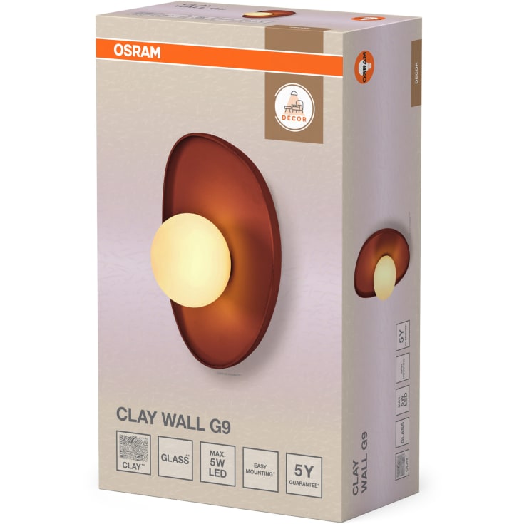Osram Decor Clay Nest vägglampa