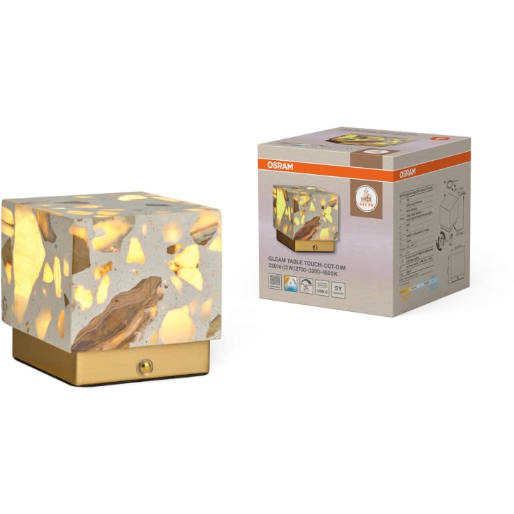 Osram Decor Gleam oppladbar bordlampe