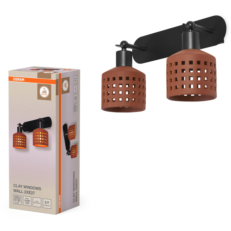 Osram Decor ClayWindow vägglampa