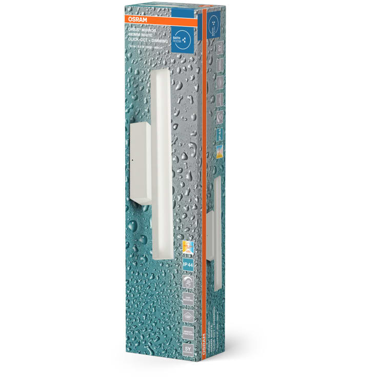 Osram Orbis spejllampe, 3000-4000K, 6,8W, hvid