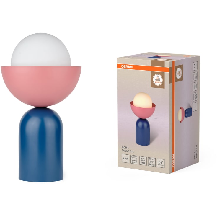 OSRAM DECOR Bowl Table E14 blå
