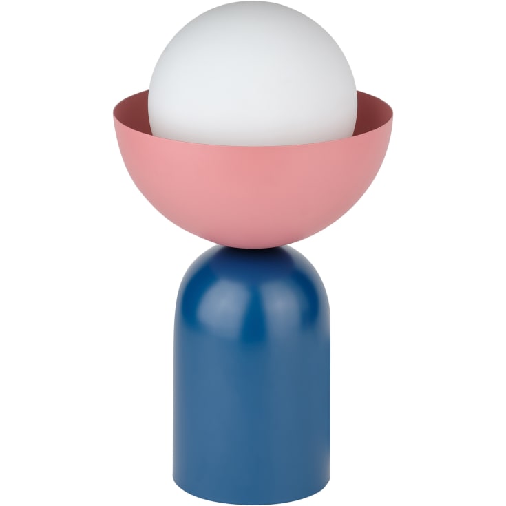 Osram Decor Bowl bordlampe, blå/rosa