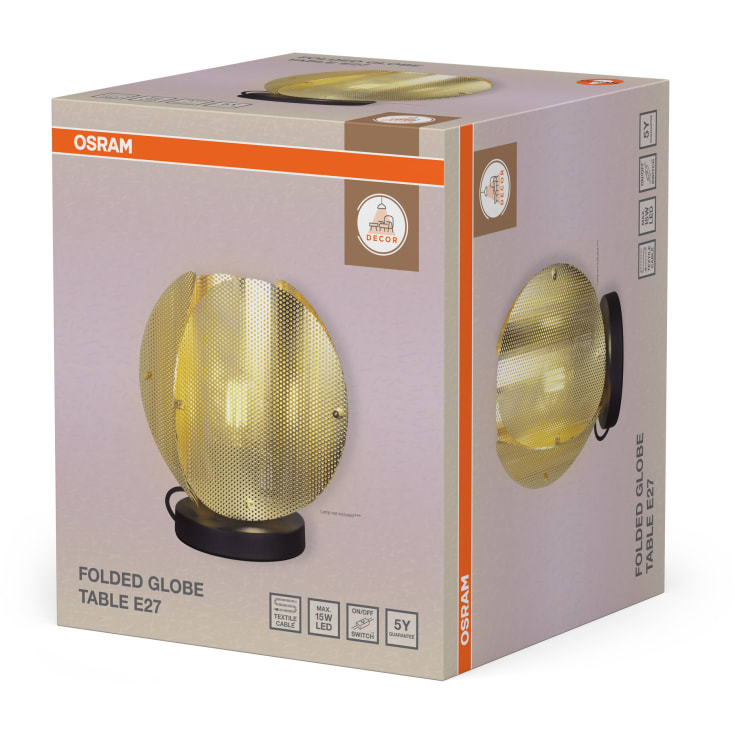 Osram Decor Folded Globe bordlampe