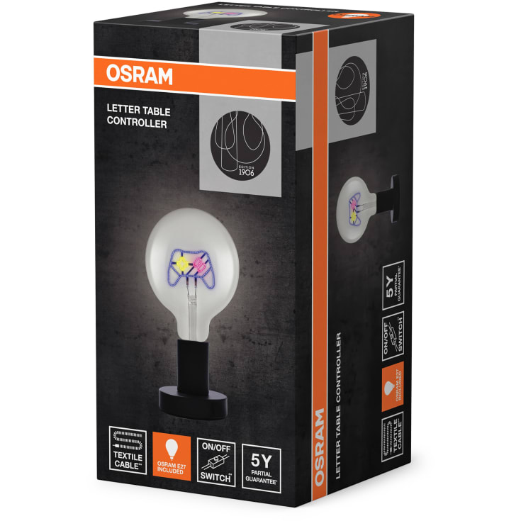 OSRAM 1906 Letter Table Controller 1,2W E27