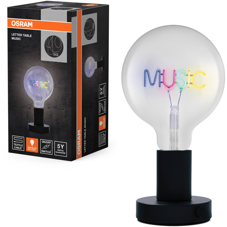 Osram Letter Music bordslampa