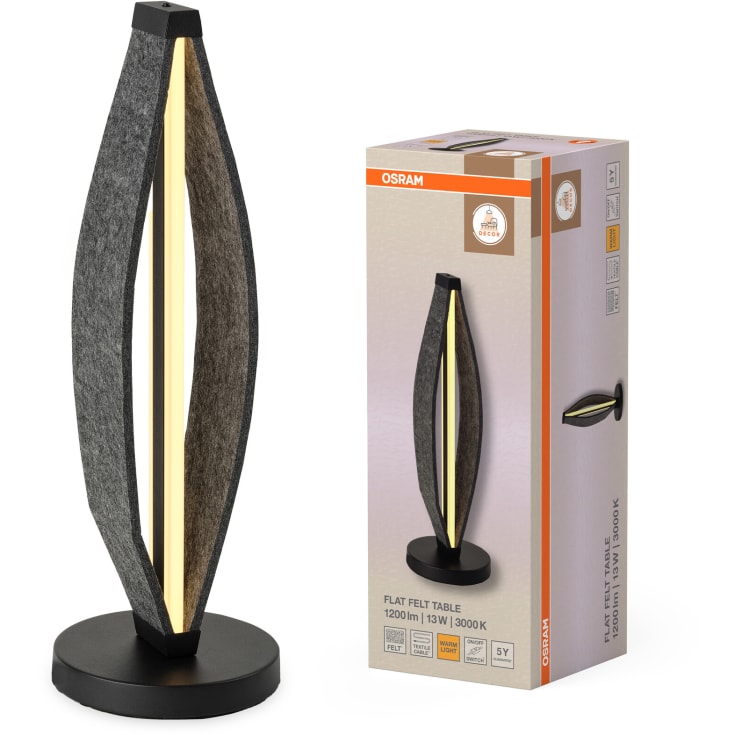 Osram Decor Flat Felt bordslampa