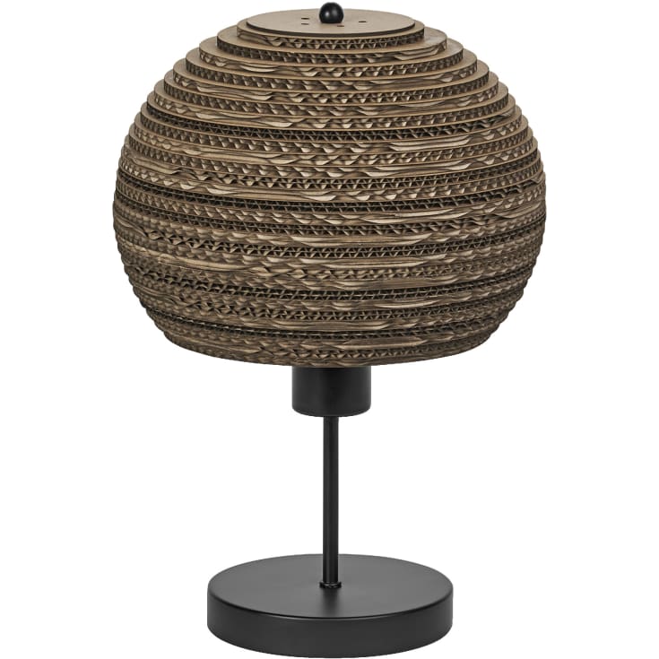 OSRAM DECOR Cardboard Ball Table 1XE27 brun