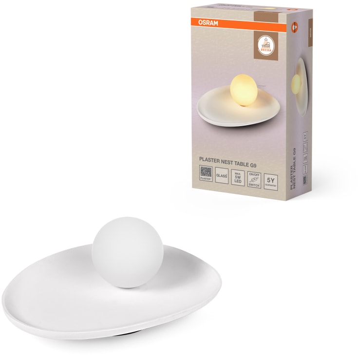 Osram Decor Nest bordslampa, vit