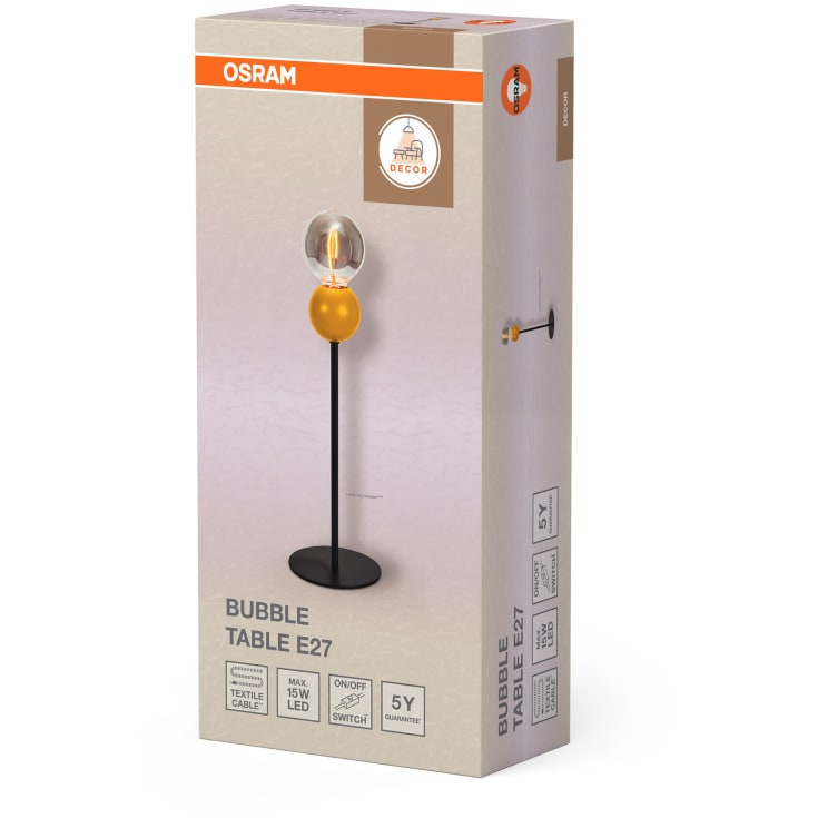 OSRAM DECOR Bubble Table 1XE27