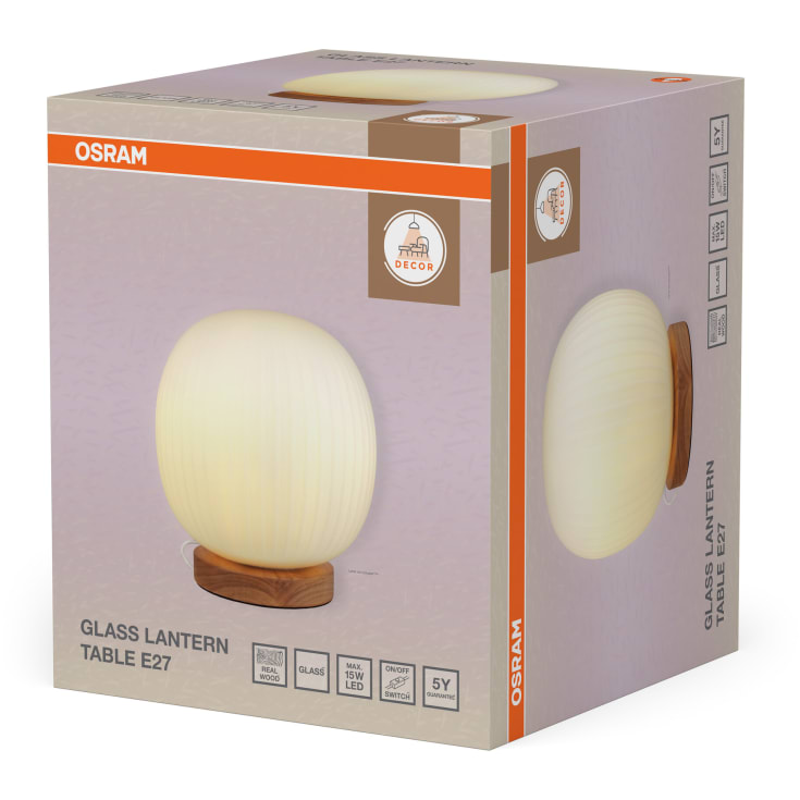 Osram Decor Lantern bordlampe, tre
