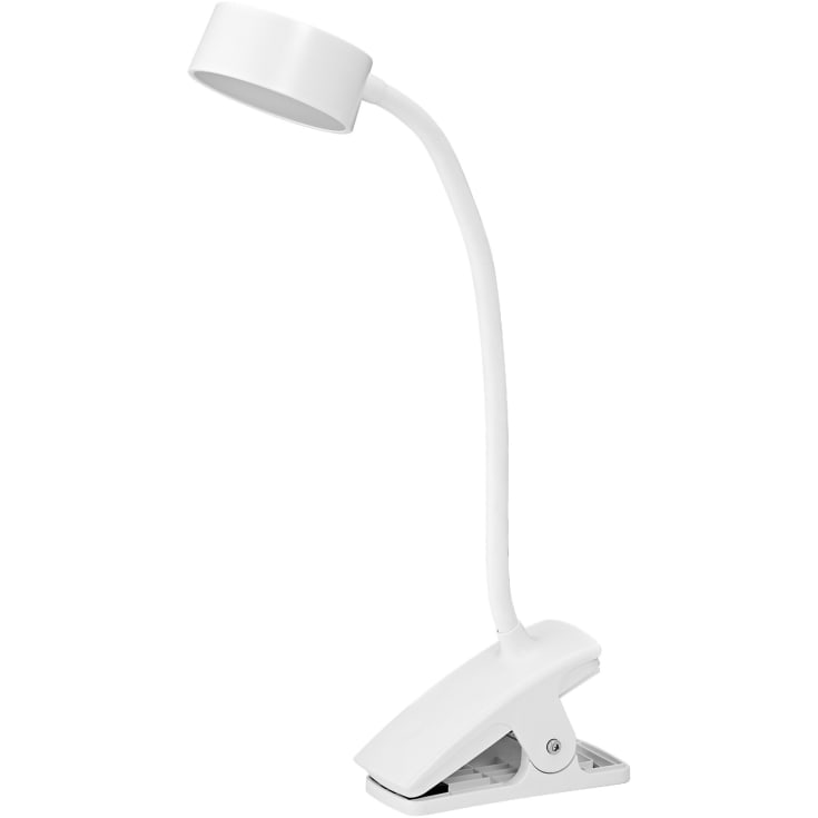 Osram Office Cylinder klämlampa, vit