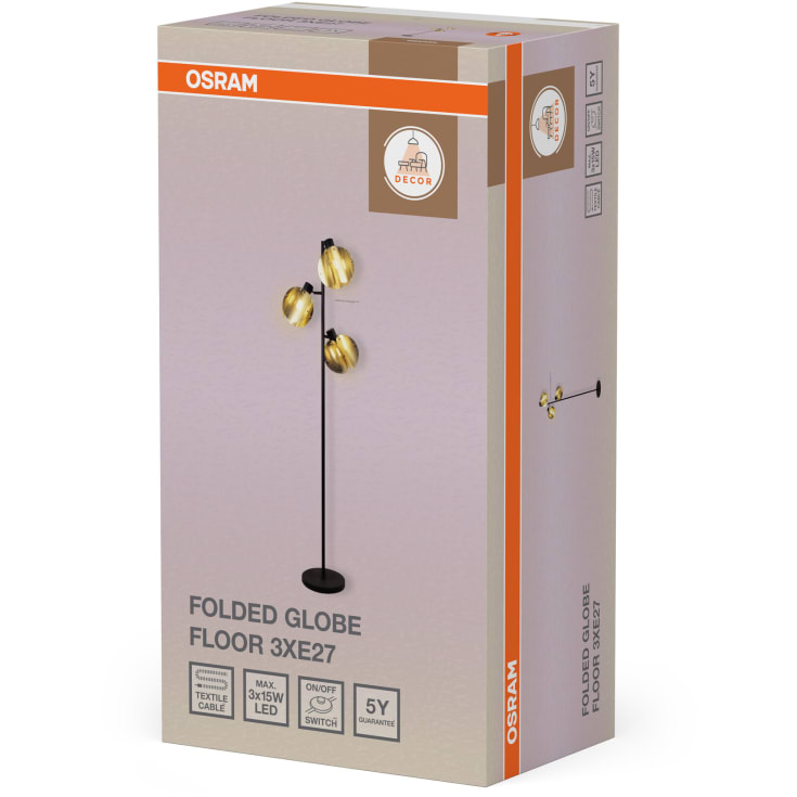 Osram Decor Folded Globe gulvlampe