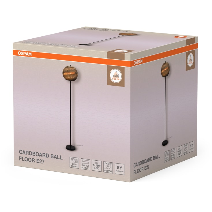 Osram Decor Cardboard Ball golvlampa