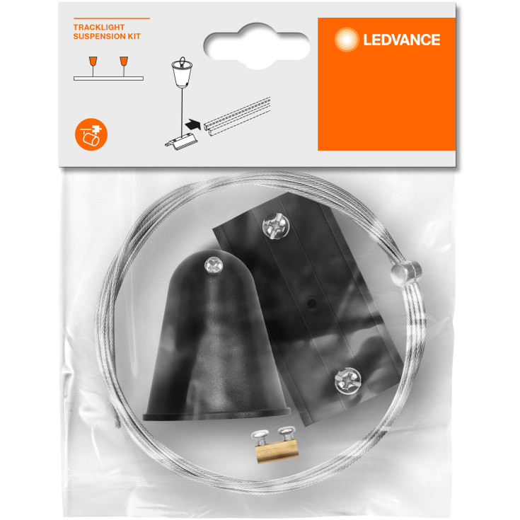 Osram Tracklight 1F wiresett, sort