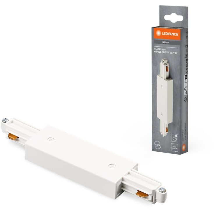 Osram Tracklight 1F mittanslutning, vit