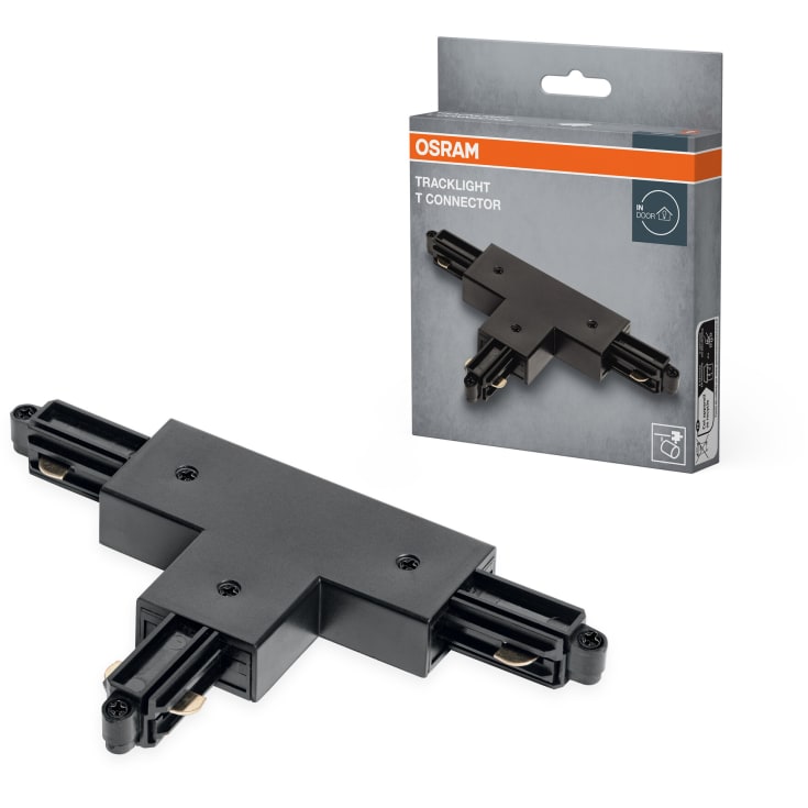 Osram Tracklight 1F T-stykke, sort