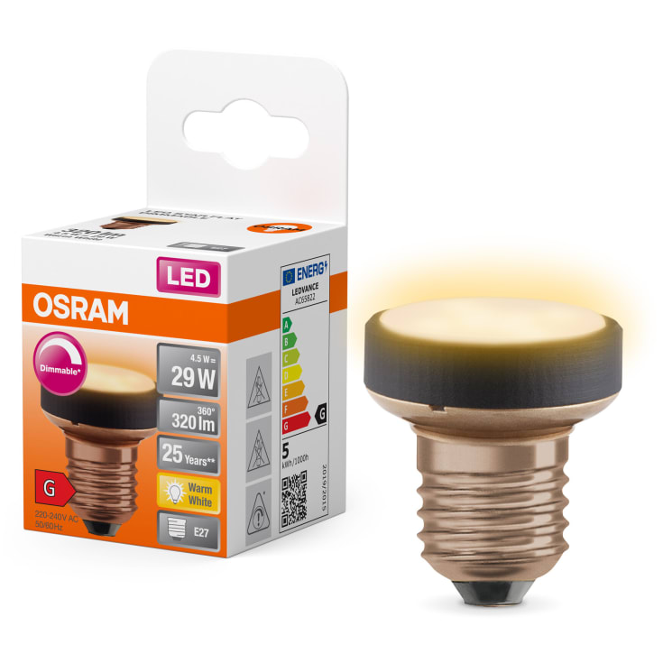 Osram Star Flat E27 pære, 4,5W, 2700K