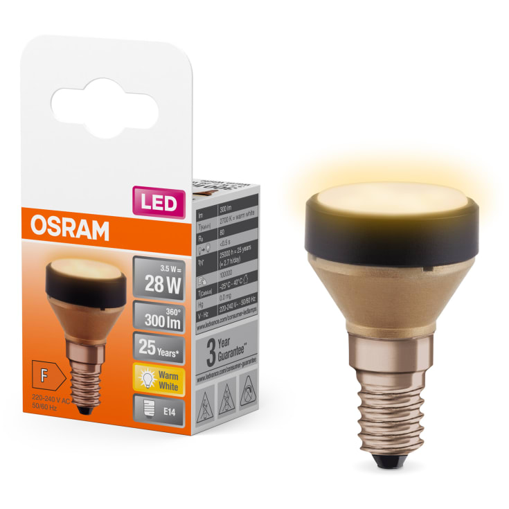 Osram Star Flat E14 pære, 3,5 W, 2700 K