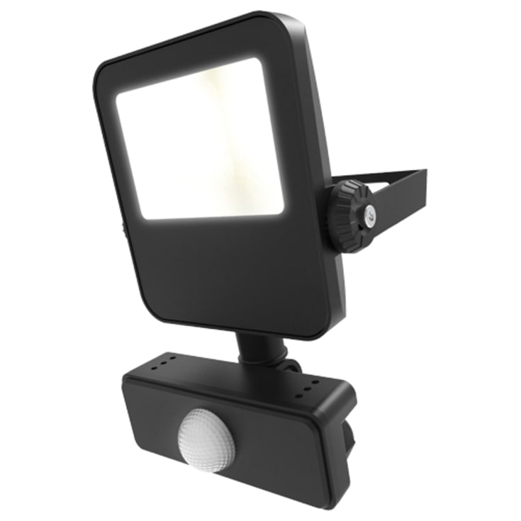 4lite Floodlight flomlys med sensor, 4000K, 10W