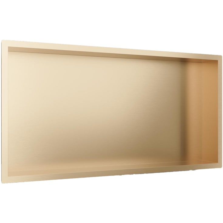 Scandtap Style duschhylla, 63x33 cm, borstad mässing