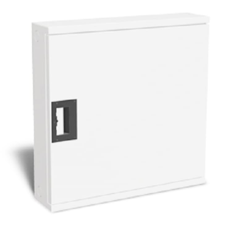 Safeti brandskab T2 30 meter 1" manuel RAL 9010 (hvid) vendbar