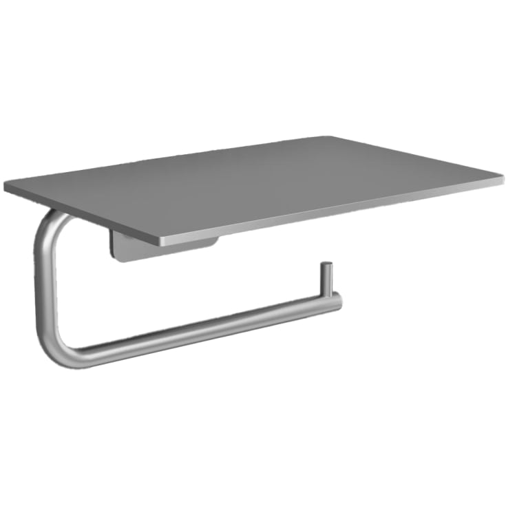 Scandtap Style toiletrulleholder, børstet stål